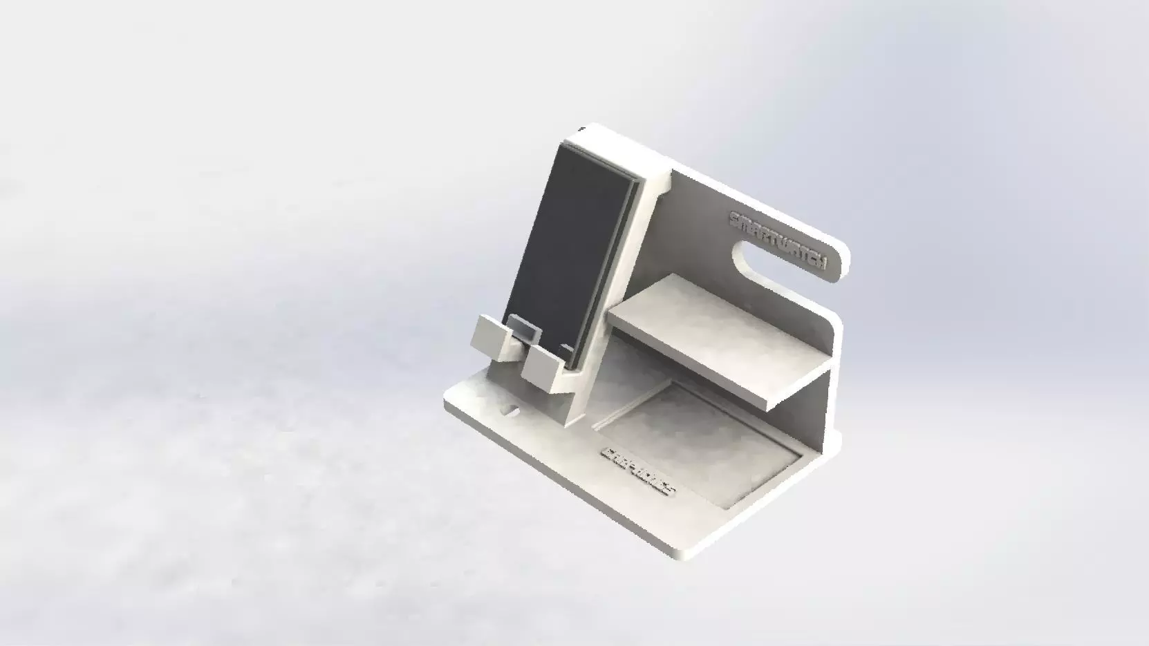 Estacion de carga para celular 3D print model_0