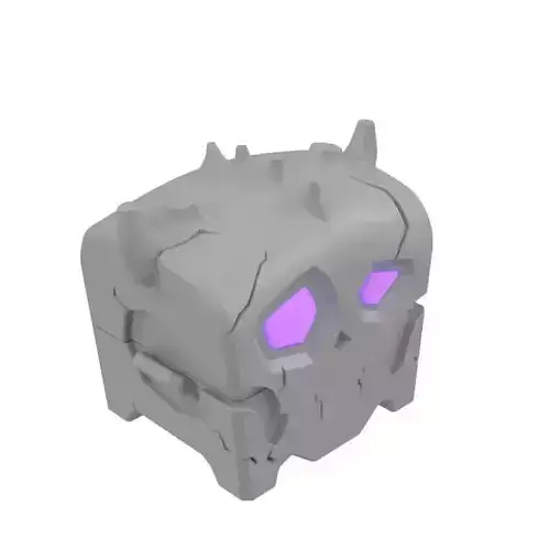 Bokoblin chest cartridge holder 3D print model