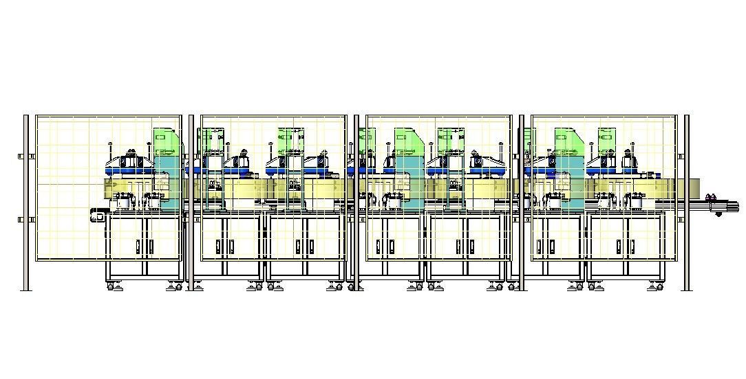 Relay automatic assembly line 3D model_1