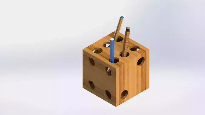 PORTA LAPICES FORMATO DADO