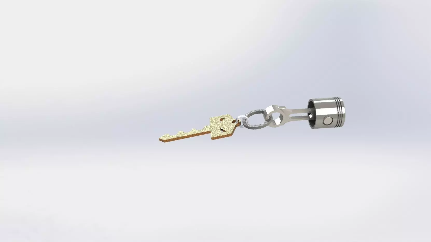 LLAVERO PISTON 3D print model