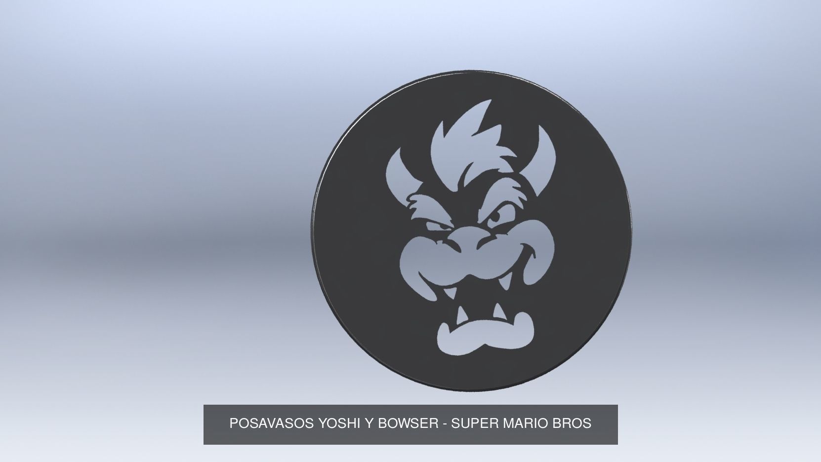 Posavasos decorativos 3D Model Collection_1