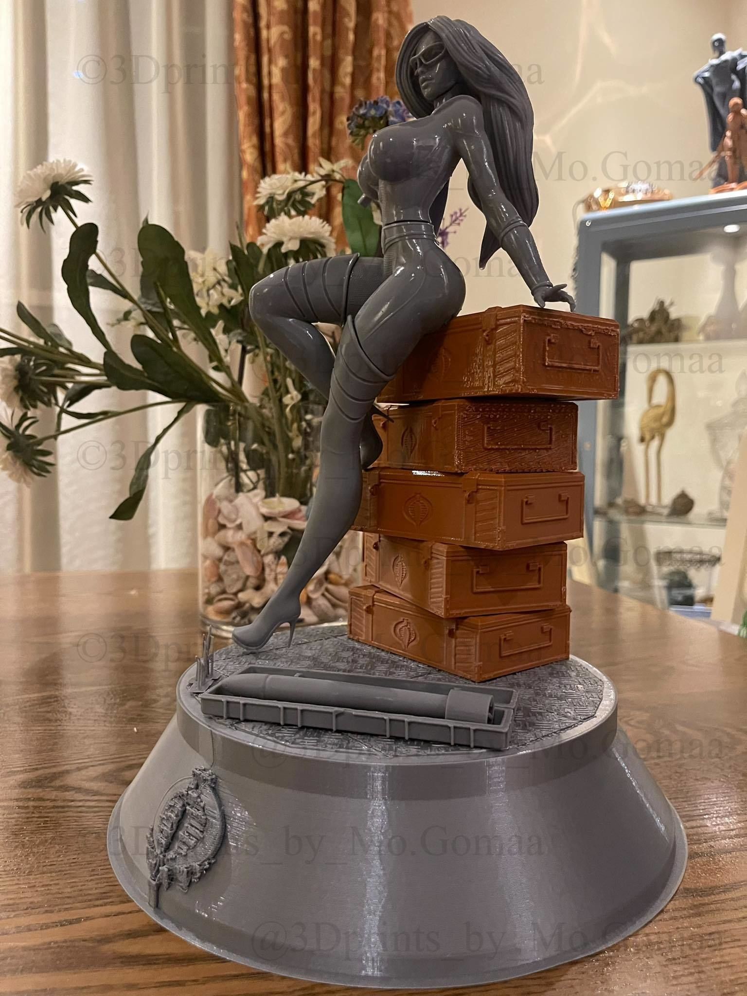 Baroness  3D print model_16