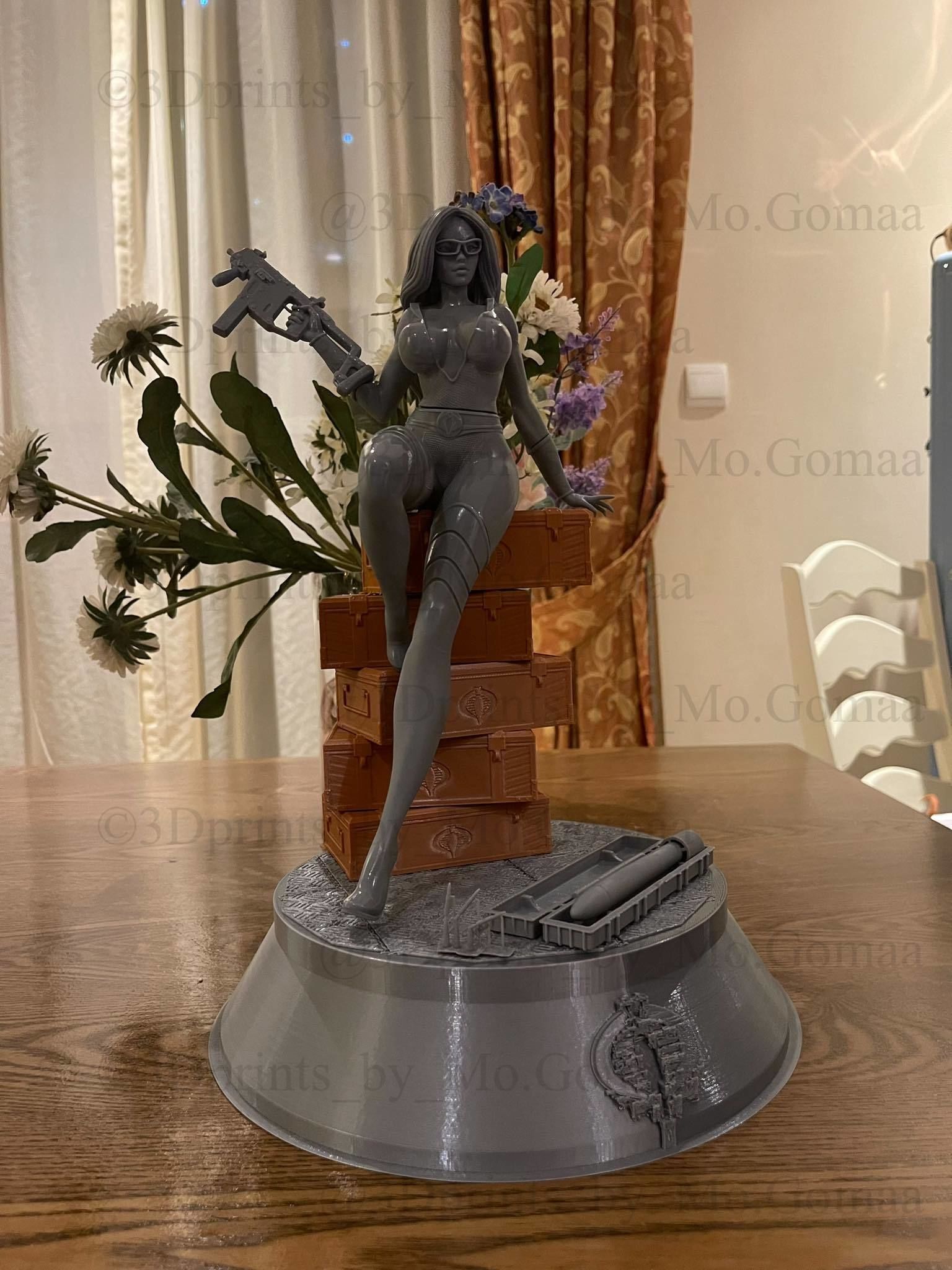 Baroness  3D print model_15