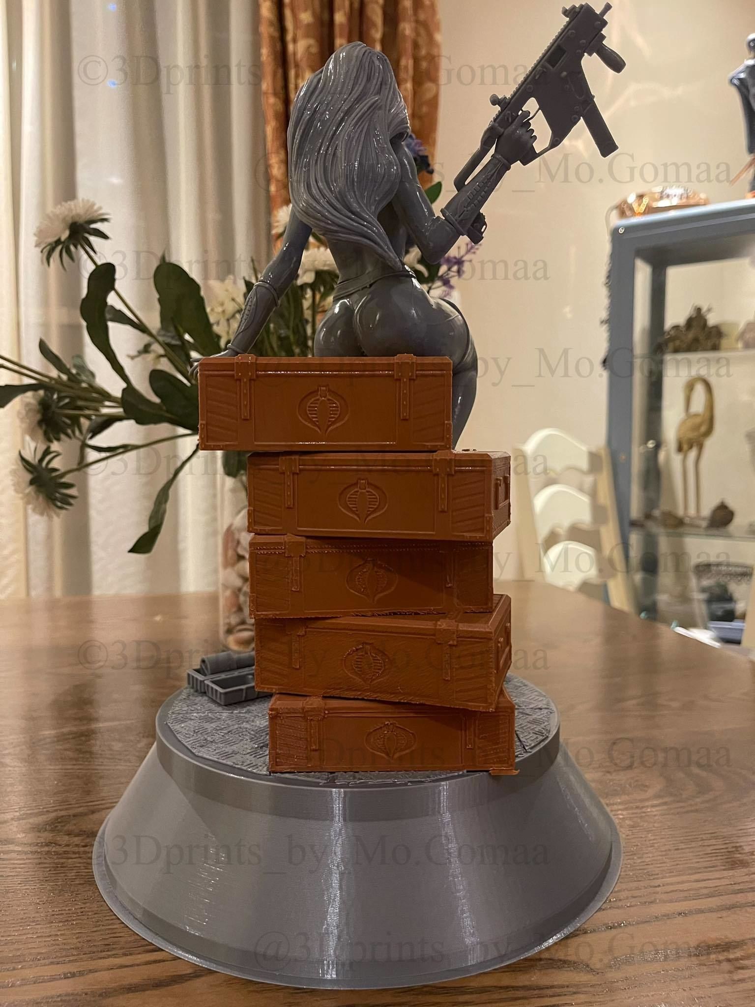 Baroness  3D print model_14