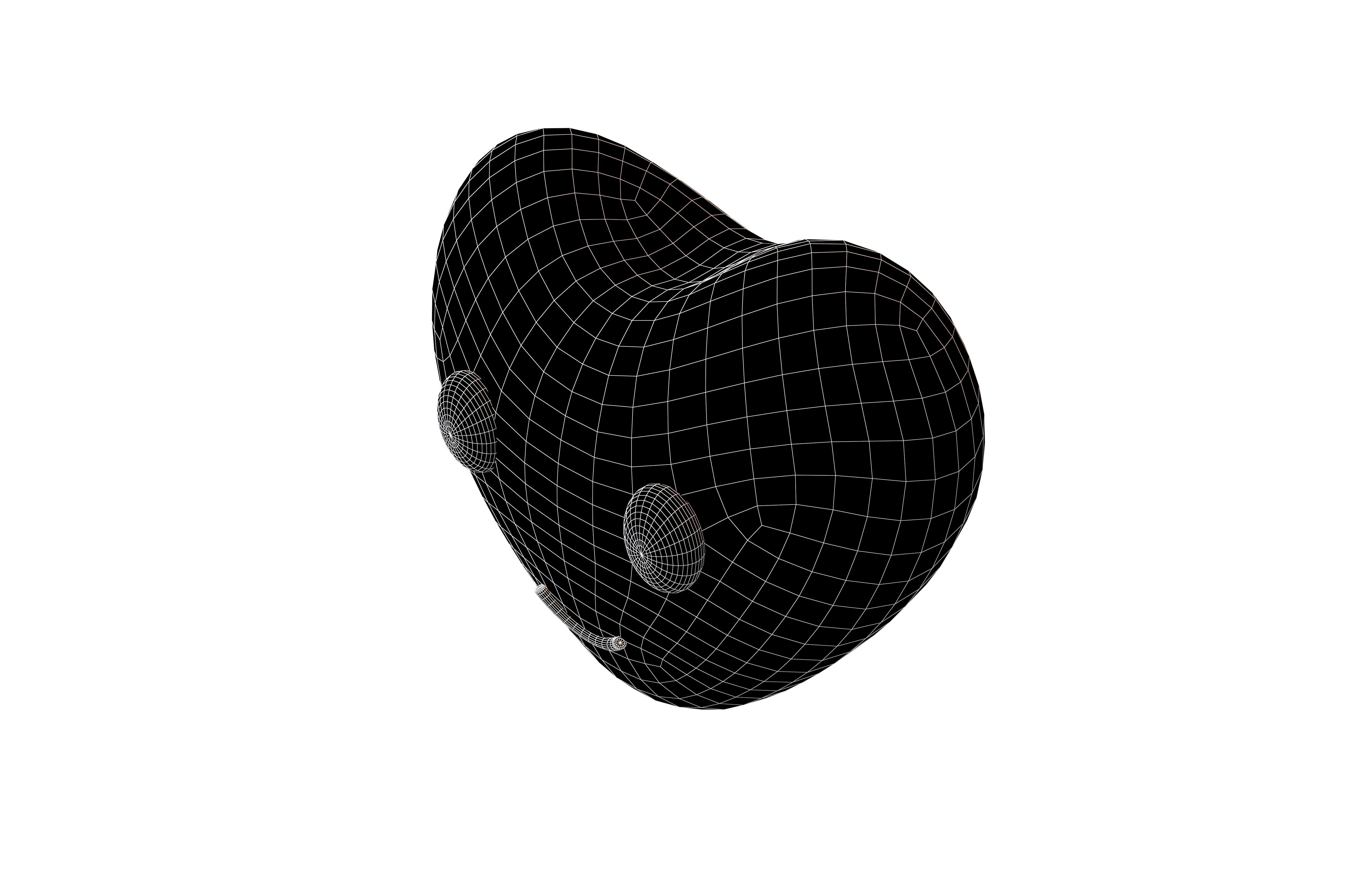 Heart Character V1 013 Low-poly 3D model_5