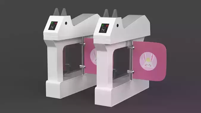 Turnstile 3D model