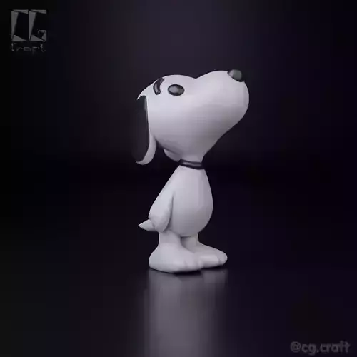 Snoopy  3D print model