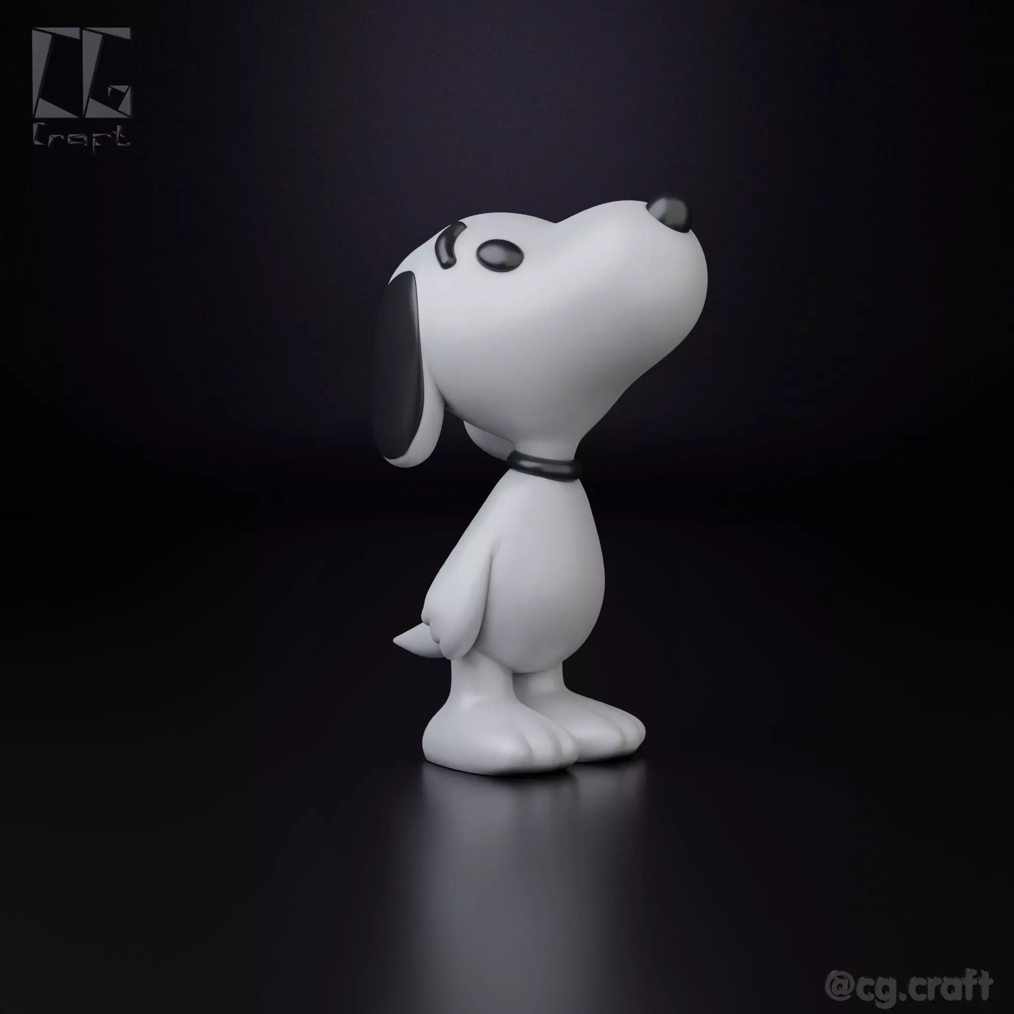 Snoopy 3D print model