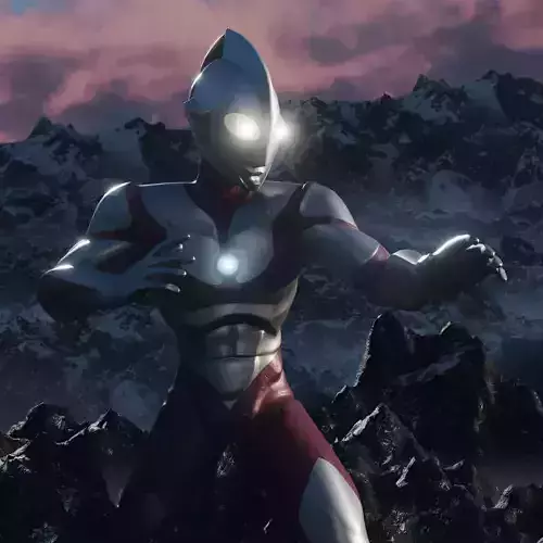 Ultraman Stylized 3D Model 