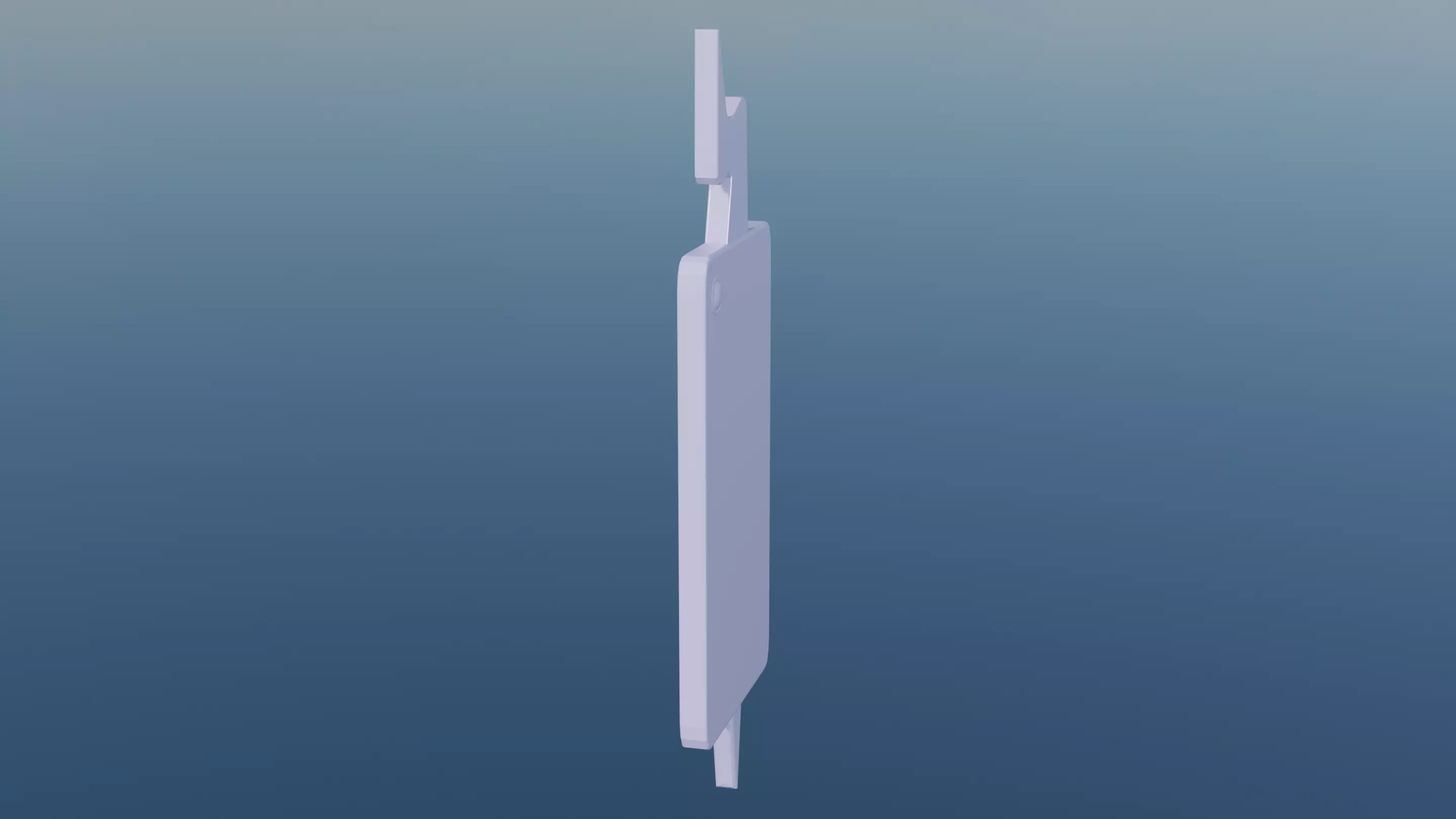 Pokemon Customizable Case SmartRotom Vertical Low-poly 3D model_8