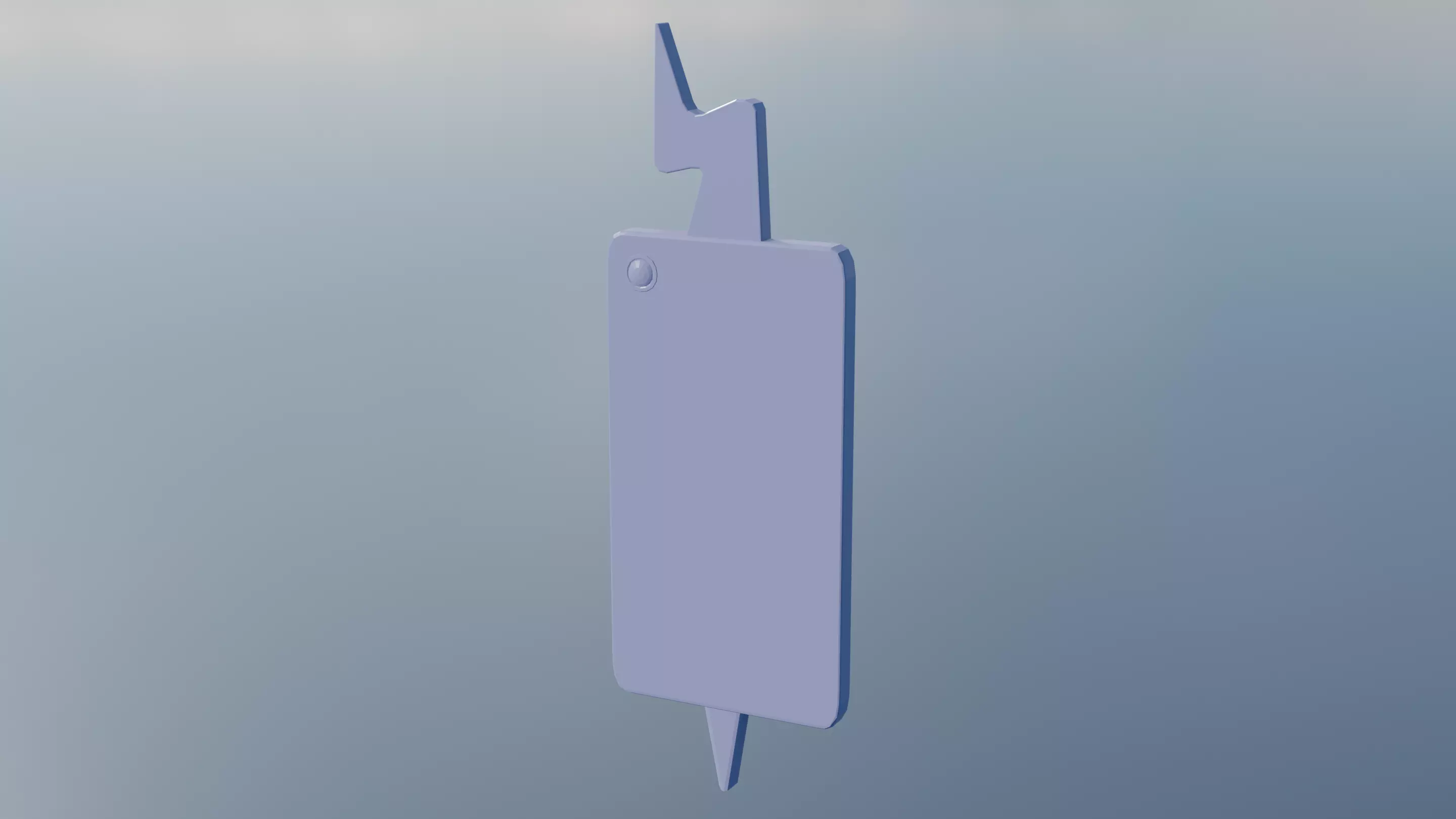 Pokemon Customizable Case SmartRotom Vertical Low-poly 3D model_2