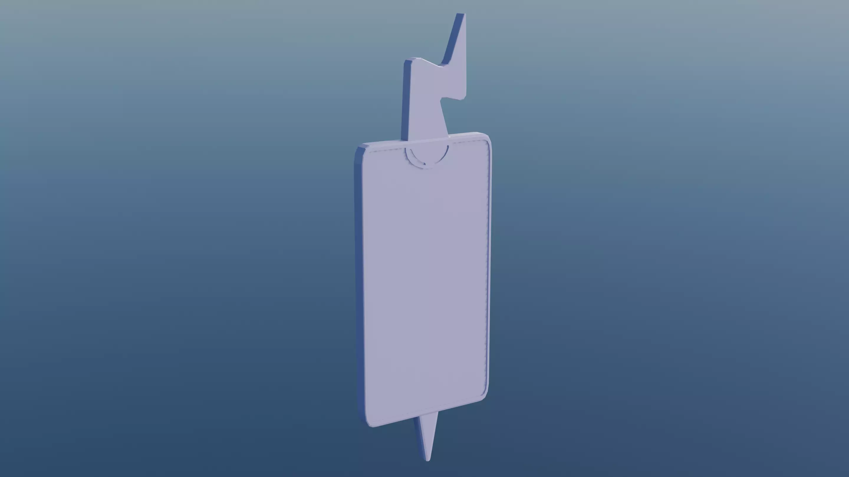 Pokemon Customizable Case SmartRotom Vertical Low-poly 3D model_5