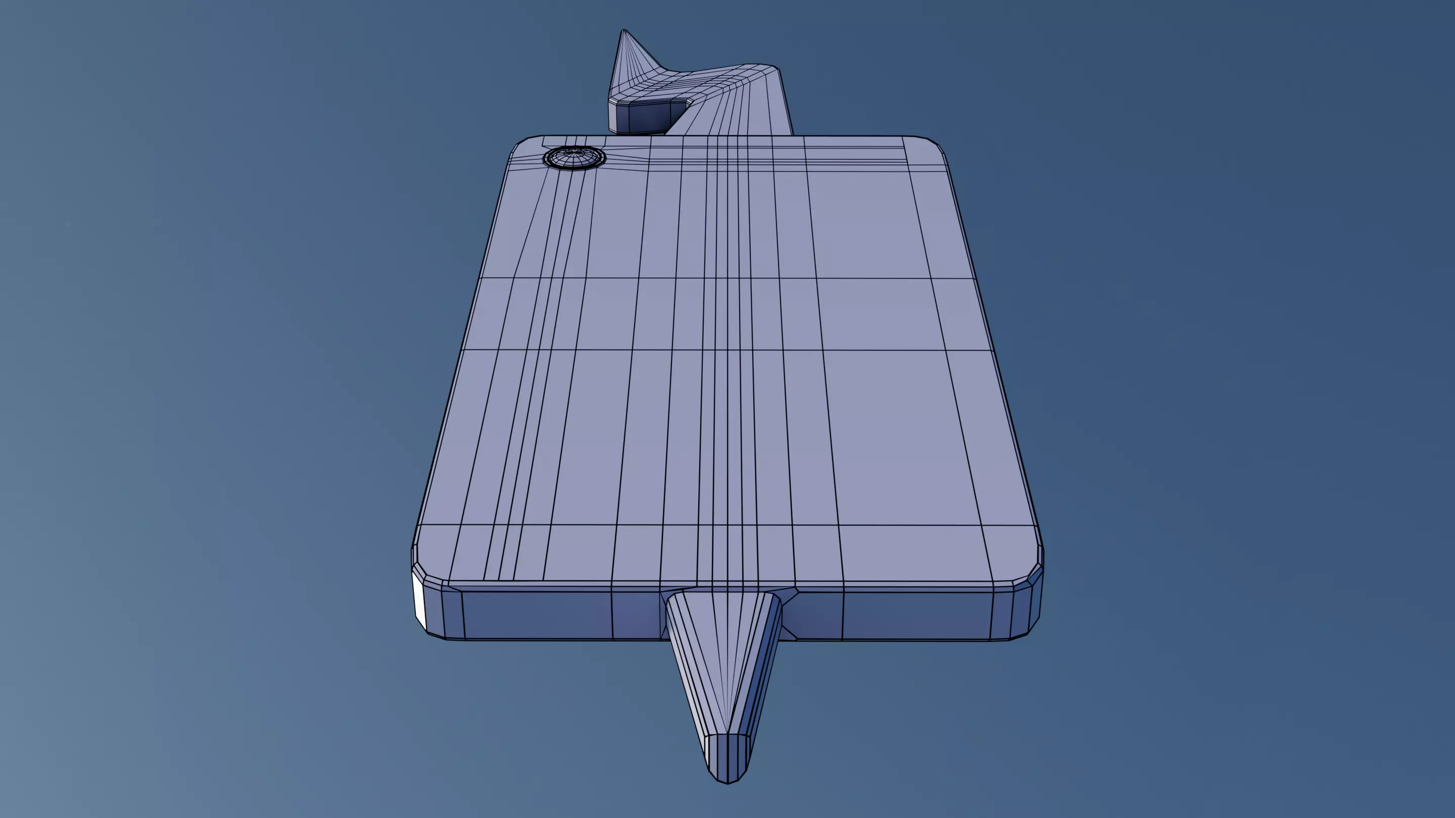 Pokemon Customizable Case SmartRotom Vertical Low-poly 3D model_15