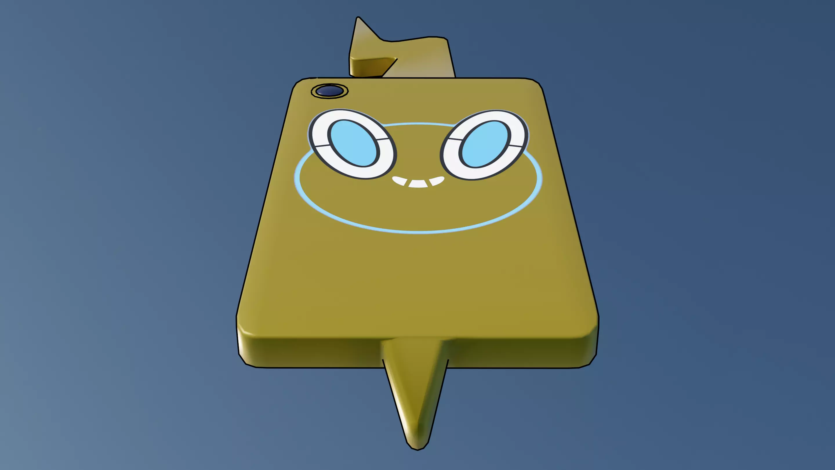 Pokemon Customizable Case SmartRotom Vertical Low-poly 3D model_13