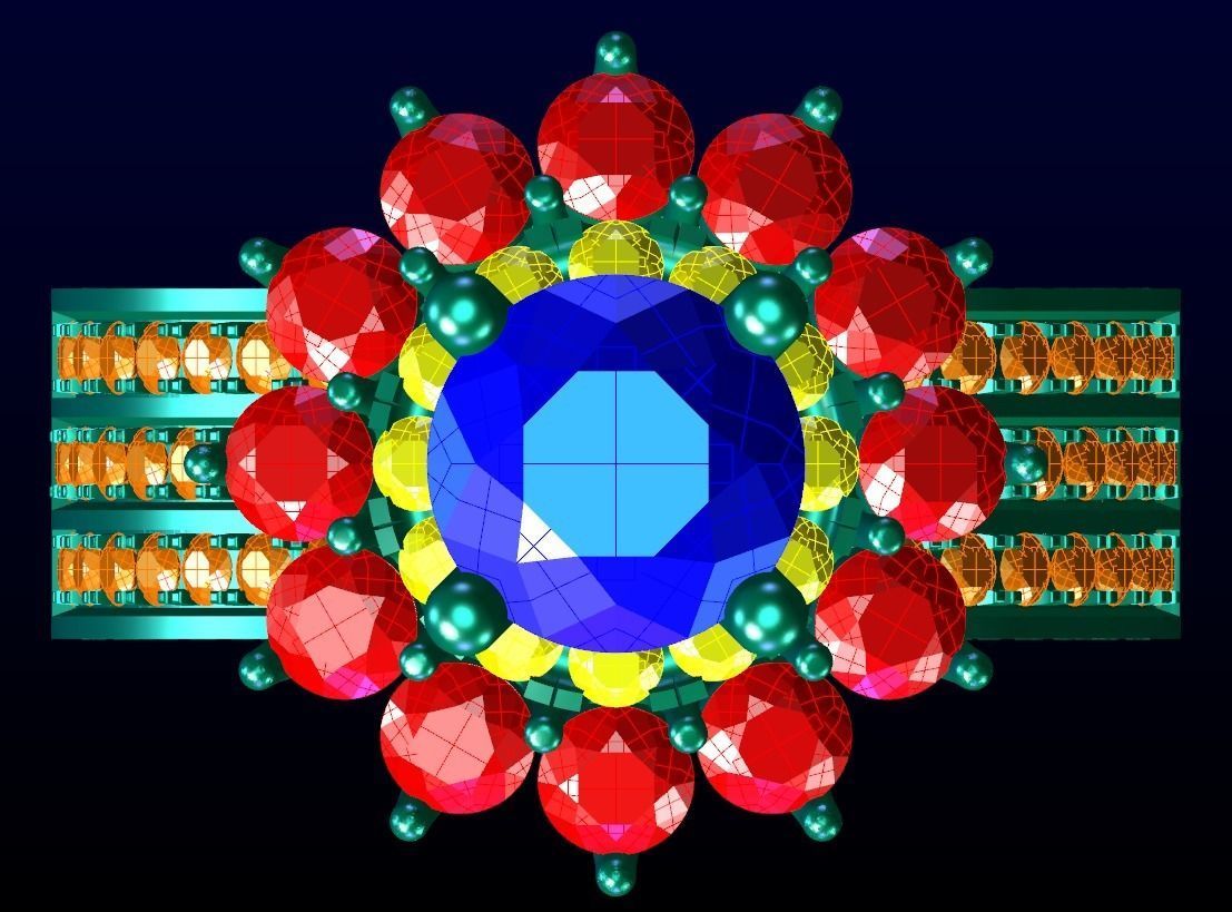 Engagement Ring 8 3D print model_7