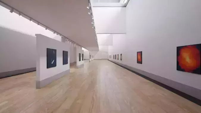 Art Museum Gallery Interior 44