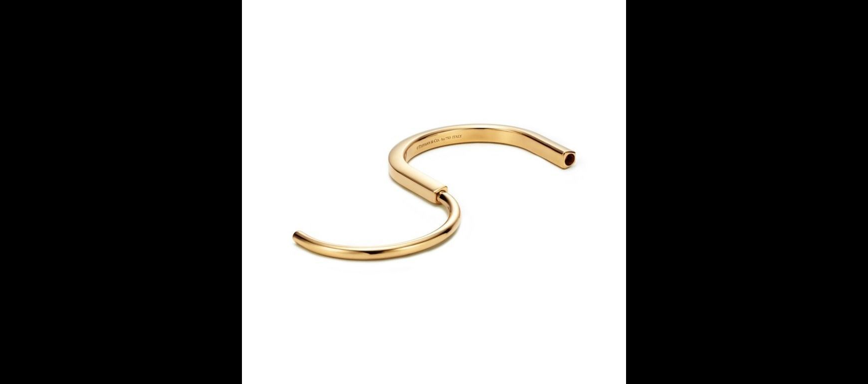 Tiffany Lock Bangle 3D print model_1