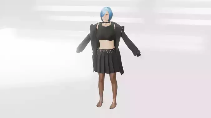 E-girl outfit 4