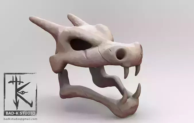 Pokemon Charizard Skull 3d printing model 3D print model