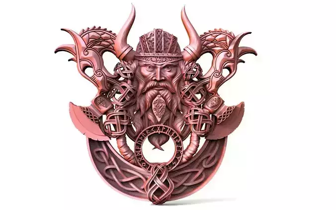 Viking CNC 3D print model