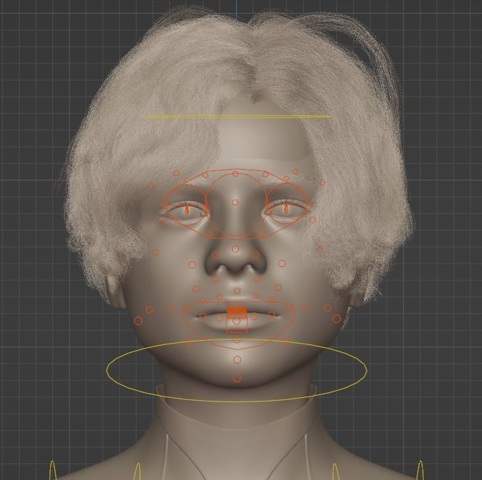 Supergirl Sasha Calle The Flash 2023 3d Model Rigged 3D model_3