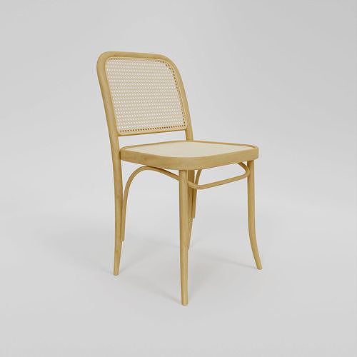 Rattan Chair Free low-poly 3D model