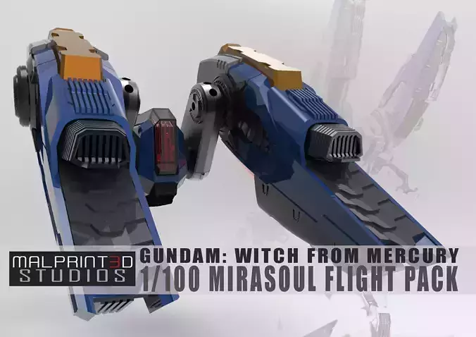 MIRASOUL BACKPACK FOR FULL MECHANICS AERIAL GUNDAM