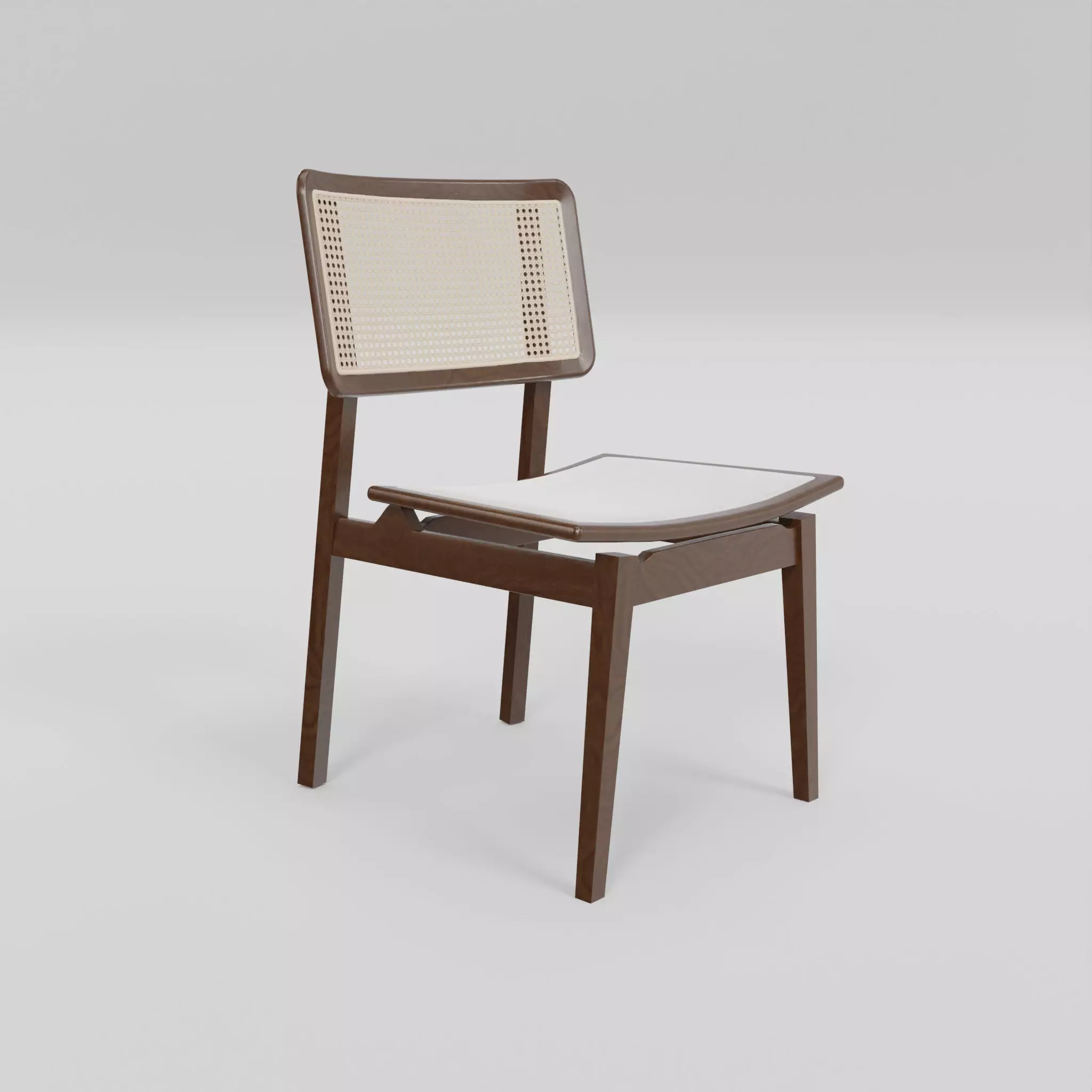 Rattan Chair Free low-poly 3D model