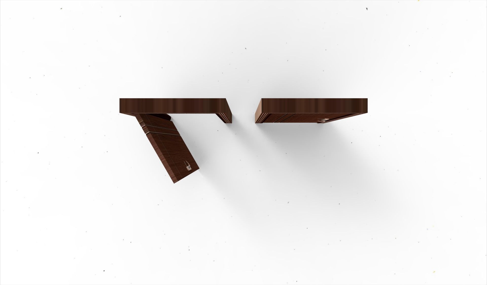 wooden  door 3D model_4