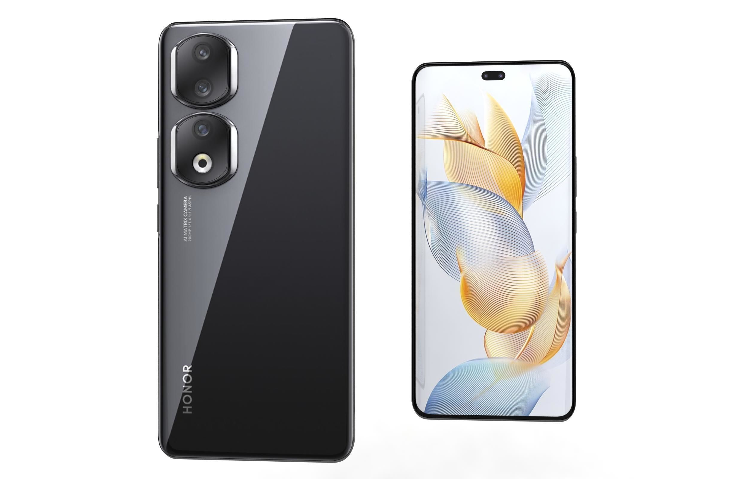 Honor 90 and 90 Pro Low-poly 3D model_66