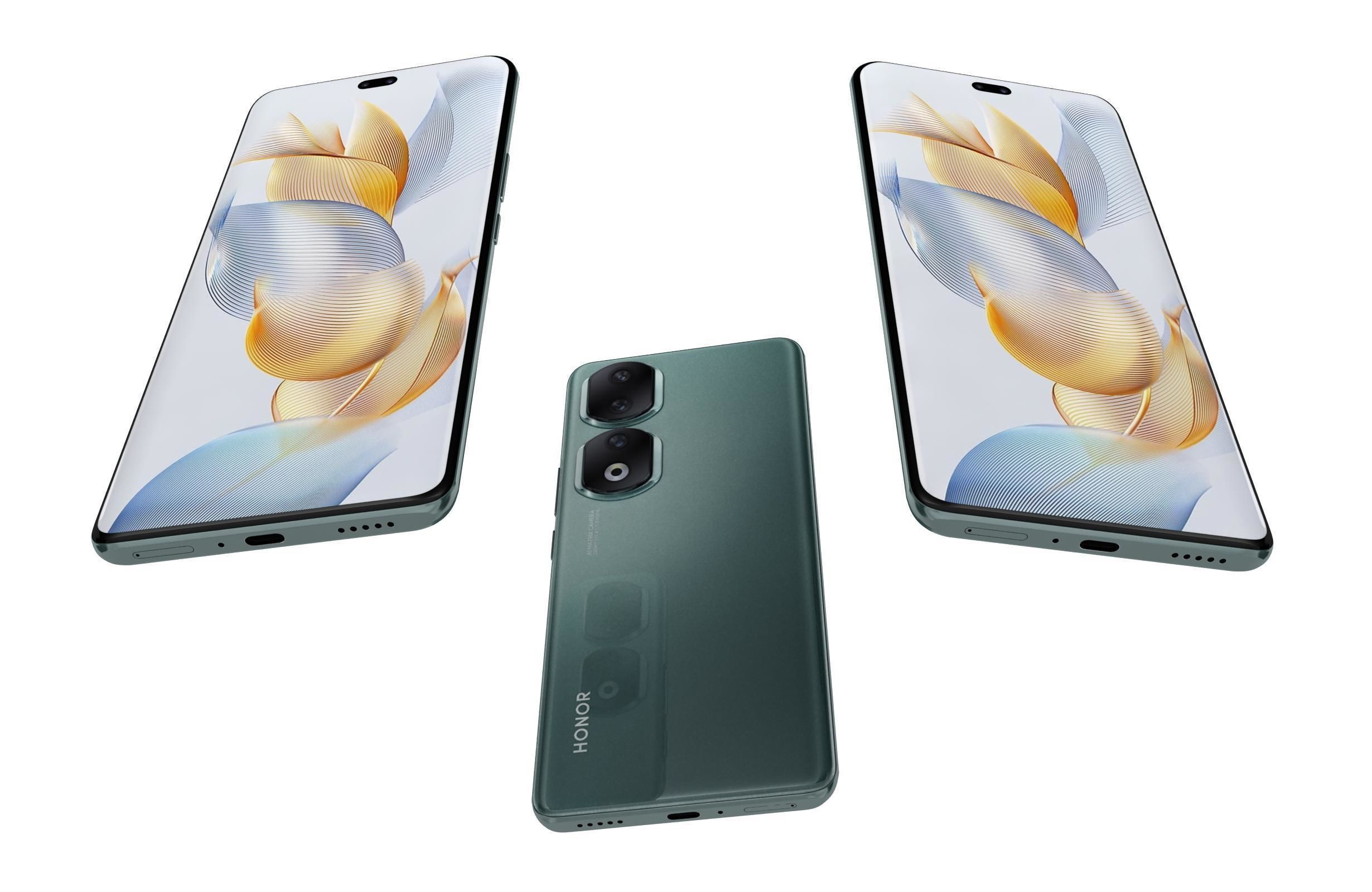 Honor 90 and 90 Pro Low-poly 3D model_85