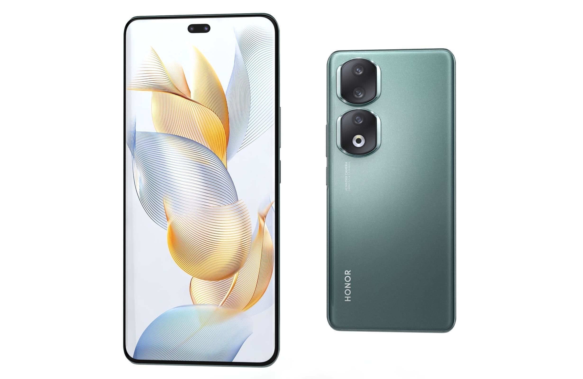 Honor 90 and 90 Pro Low-poly 3D model_89