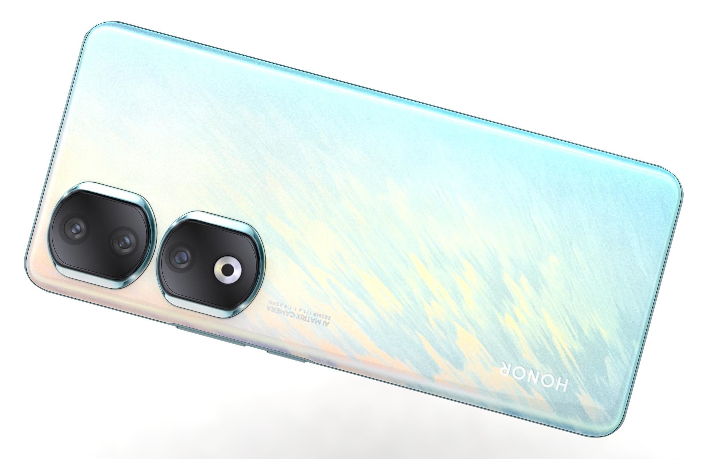 Honor 90 and 90 Pro Low-poly 3D model_82