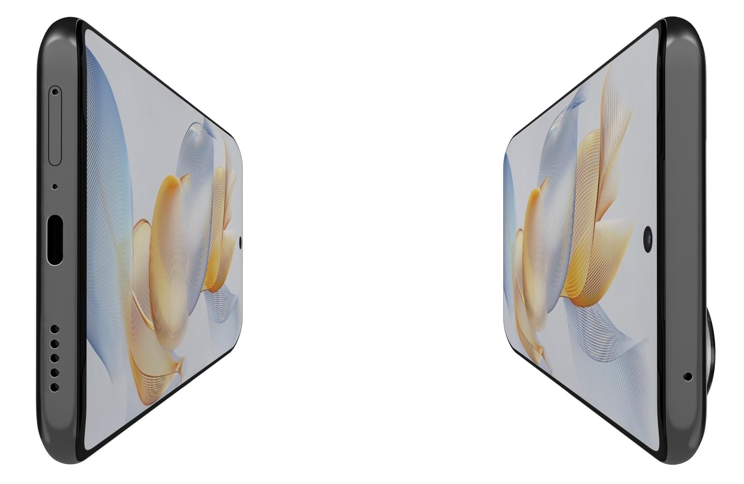 Honor 90 and 90 Pro Low-poly 3D model_45