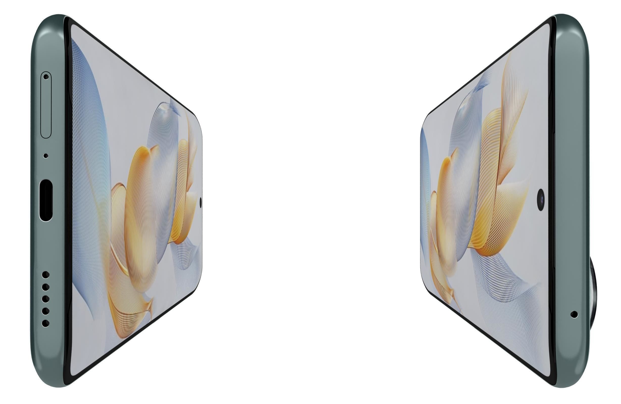 Honor 90 and 90 Pro Low-poly 3D model_9