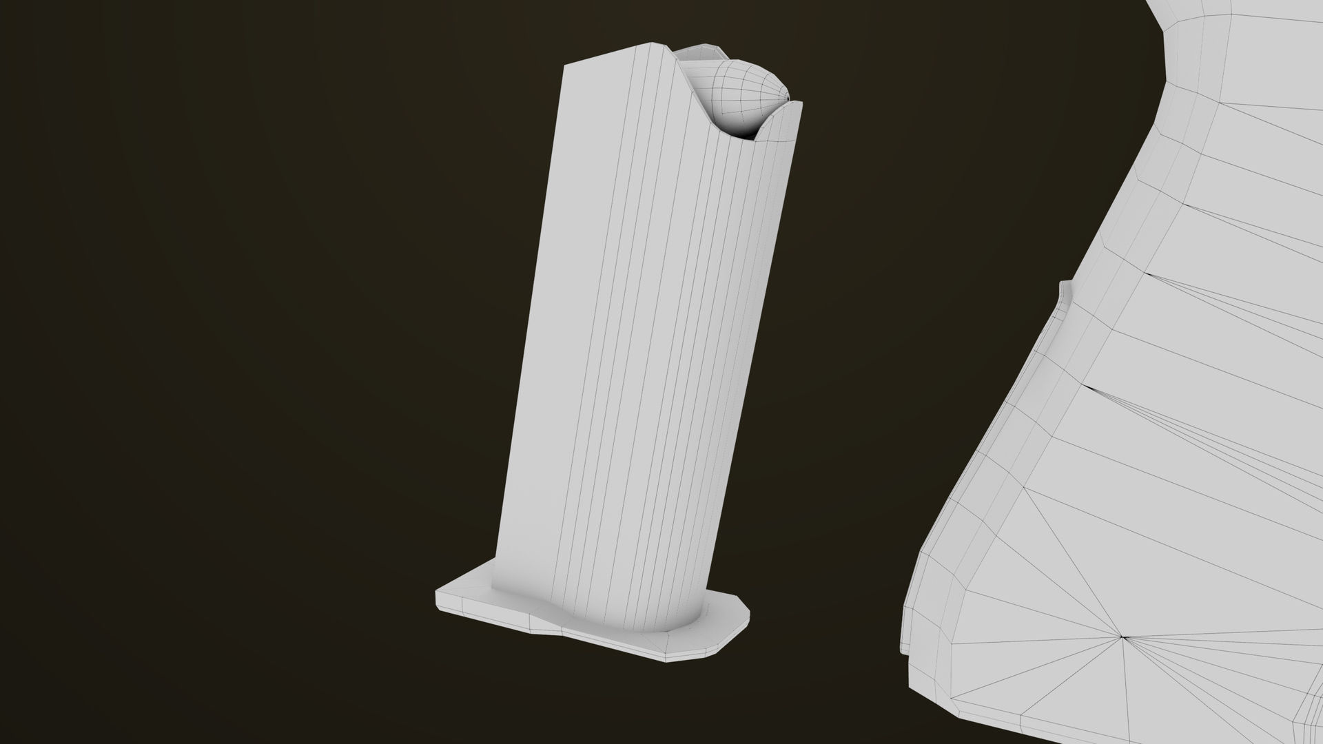 Pistol 02 Generic All PBR Unity UE Textures Included Low-poly 3D model_36