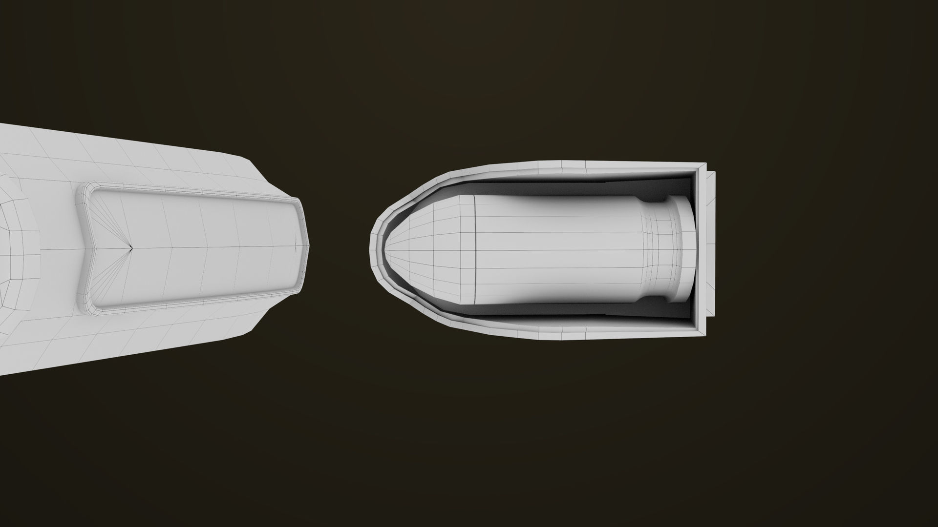 Pistol 02 Generic All PBR Unity UE Textures Included Low-poly 3D model_34