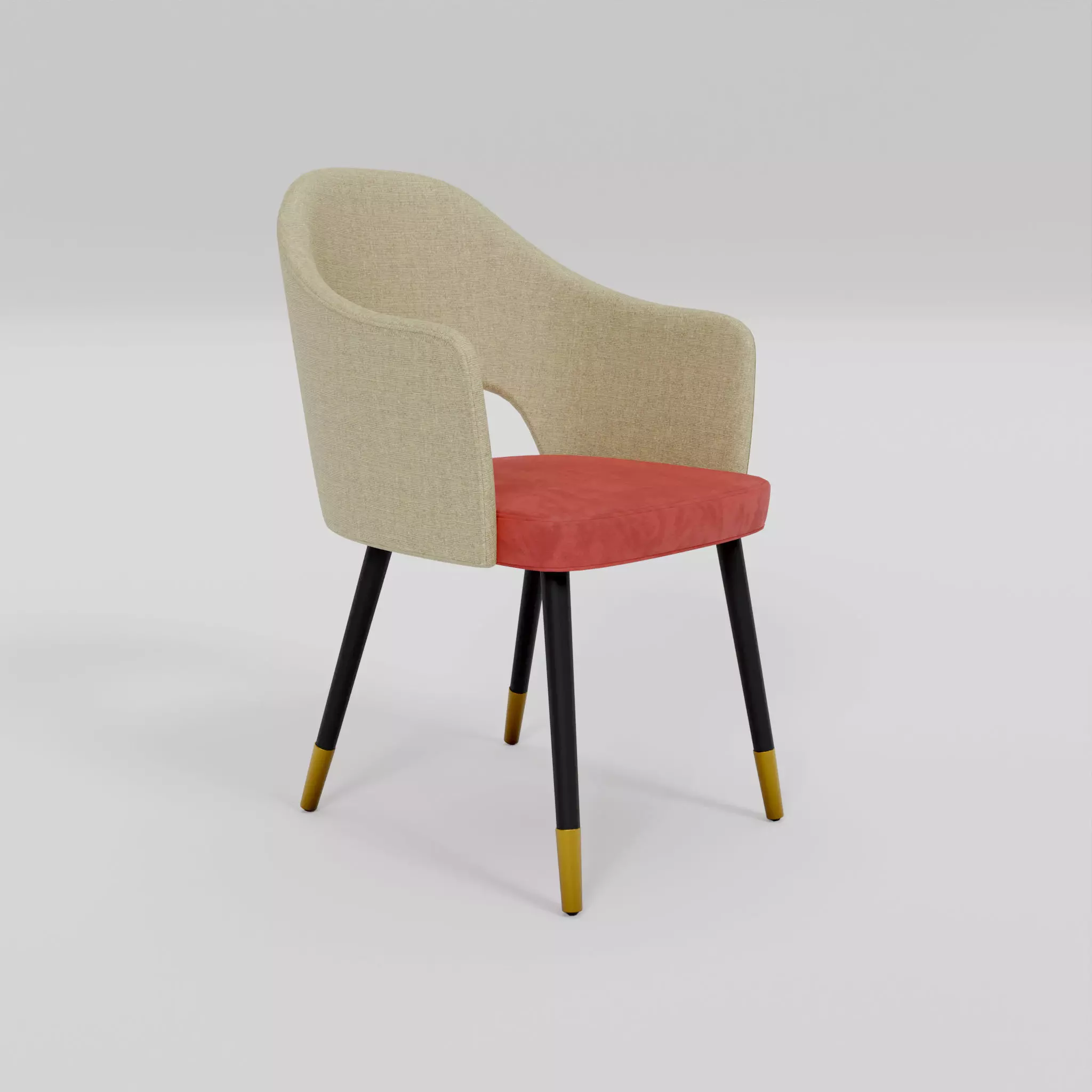 Chair Free low-poly 3D model_0