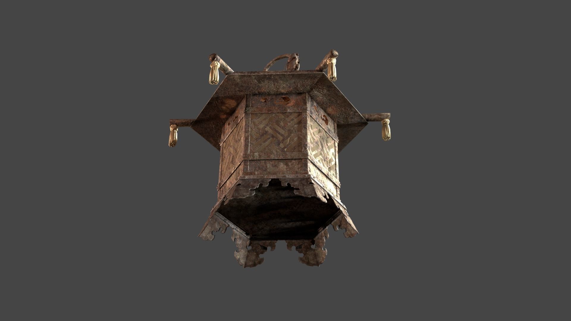 cicada lantern 3D model