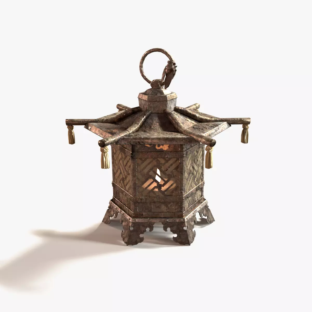 cicada lantern 3D model