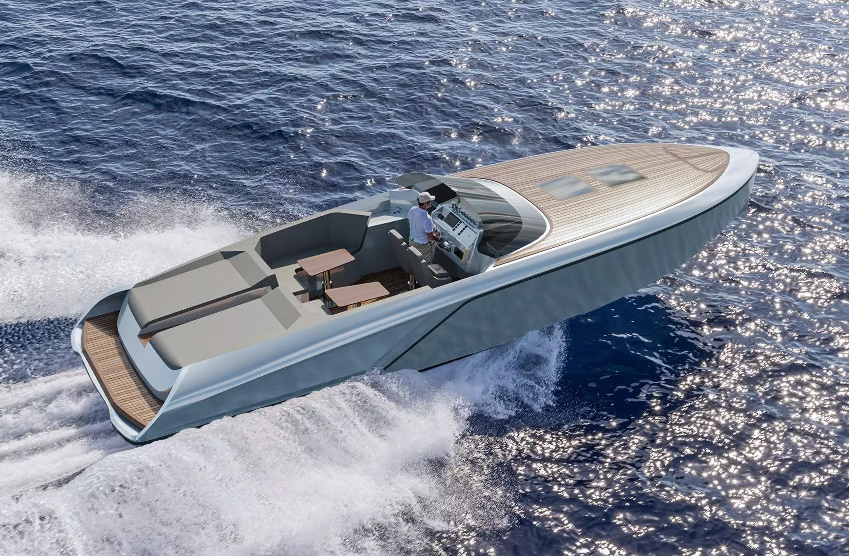 Frauscher 1212 Ghost Motor Yacht  3D model_0