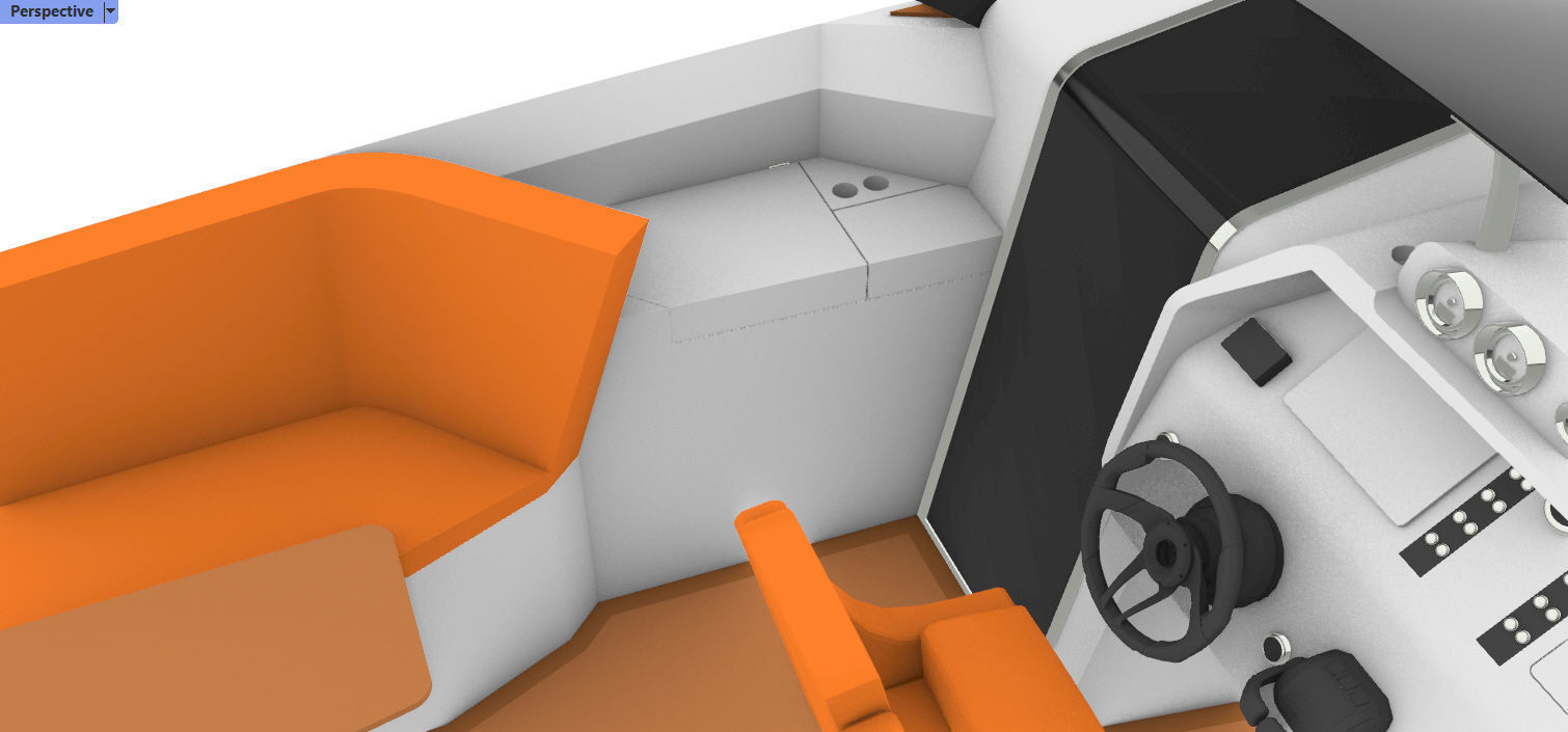 Frauscher 1212 Ghost Motor Yacht  3D model_16