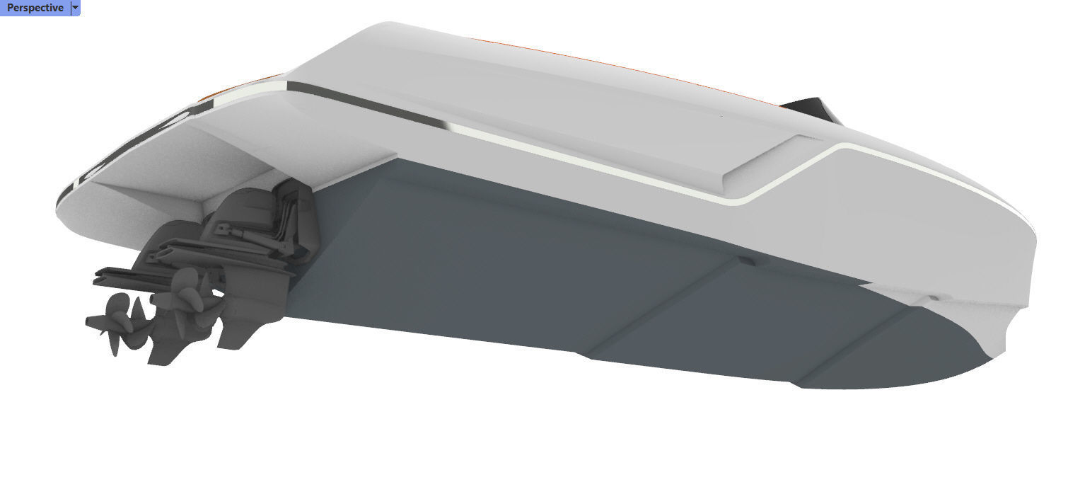 Frauscher 1212 Ghost Motor Yacht  3D model_13