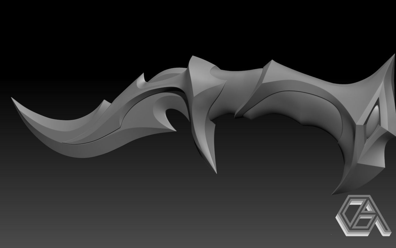 Valorant Forsaken Ritual Blade 3D print model_1