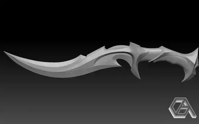 Valorant Forsaken Ritual Blade 3D print model