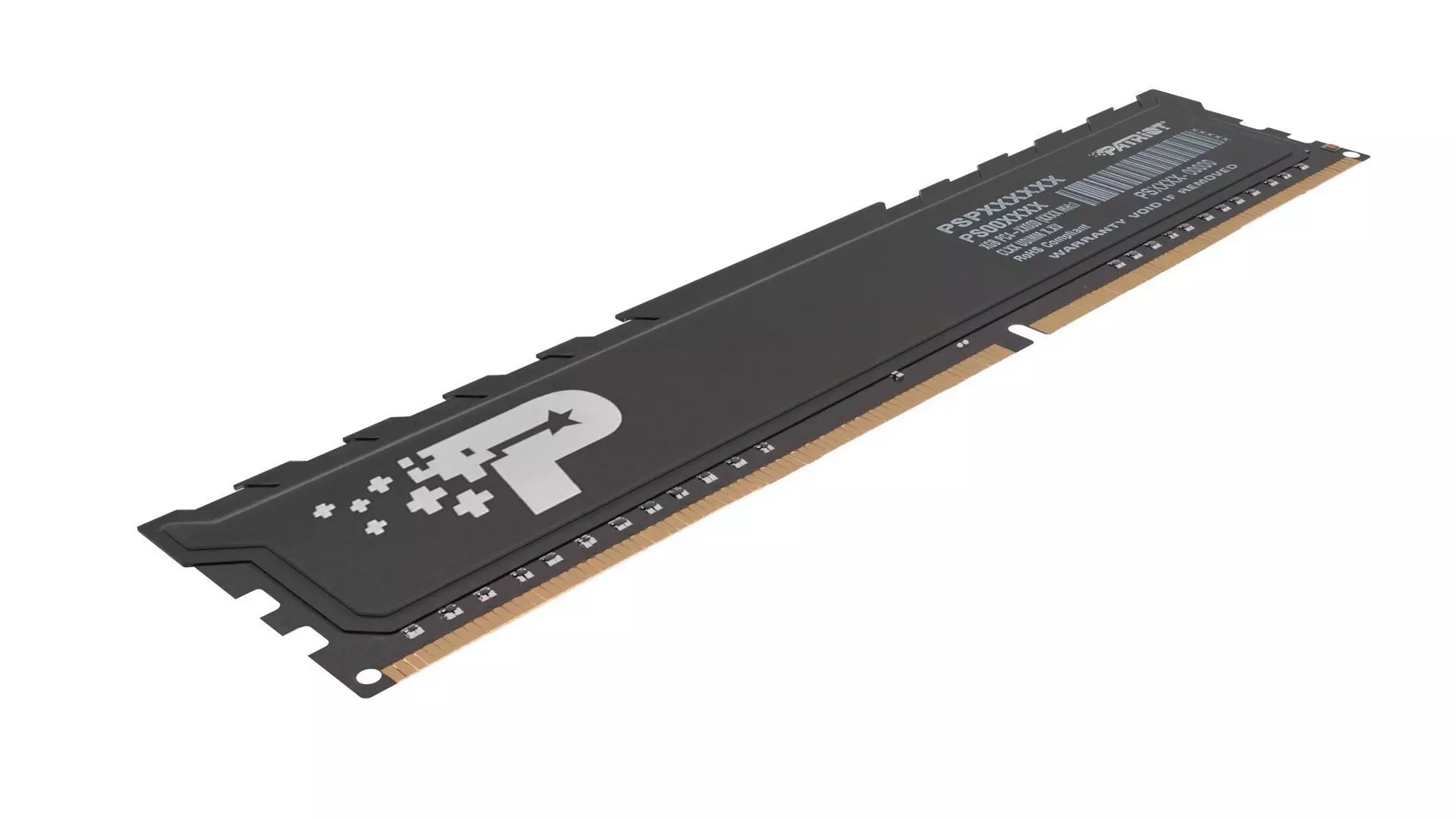 DDR4 SDRAM Memory Module 3D model