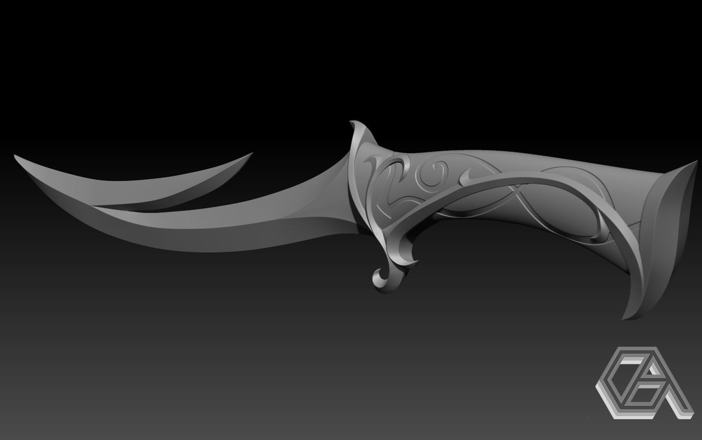 Valorant Songsteel 3D print model_2