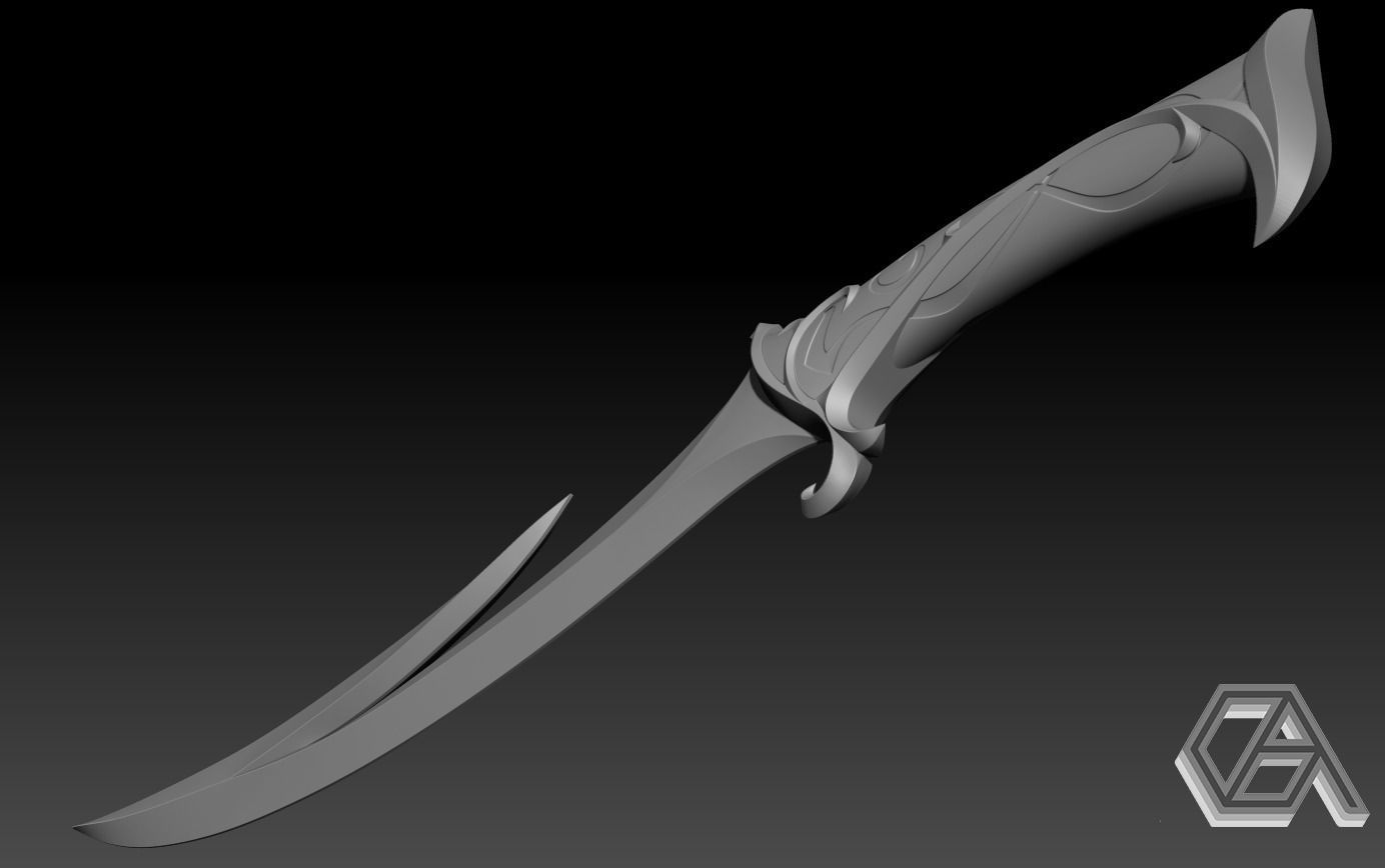 Valorant Songsteel 3D print model_3