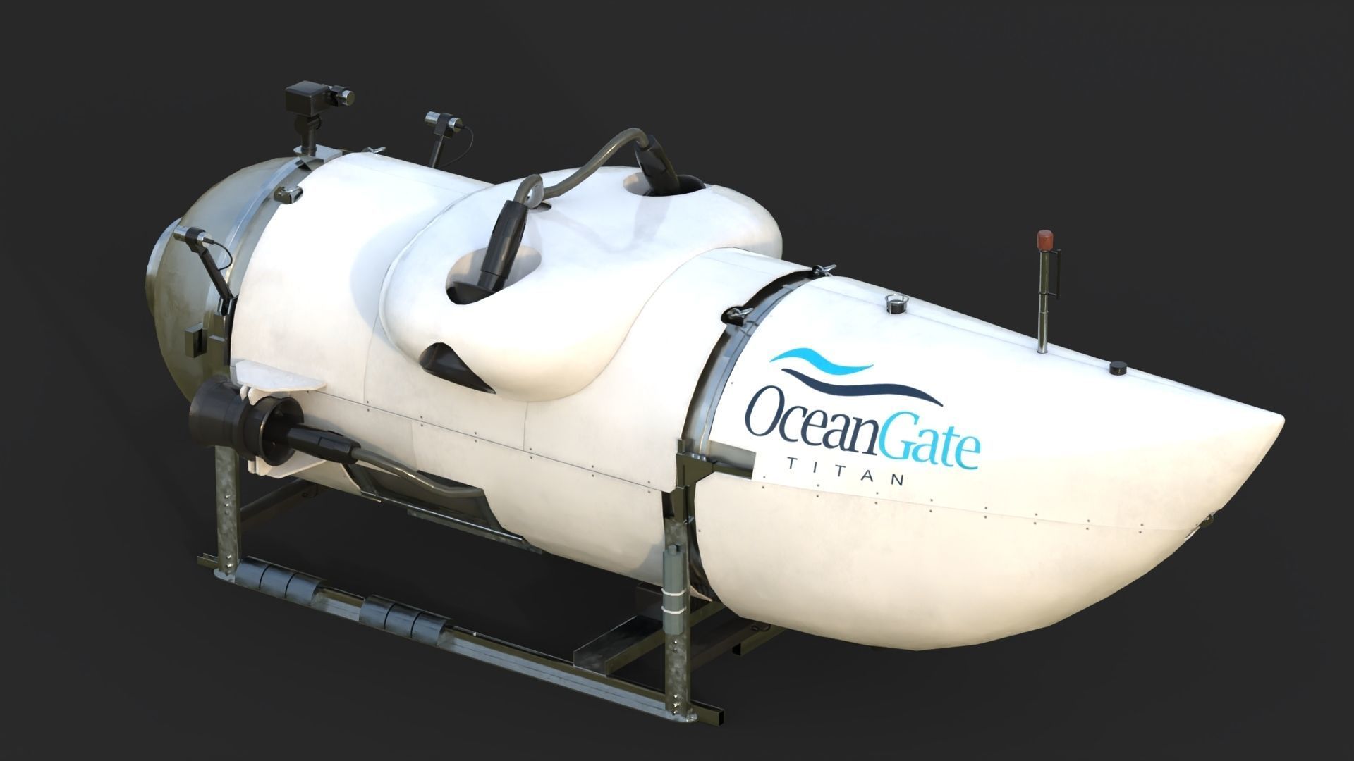 OceanGate Titan submarine 3D model_5